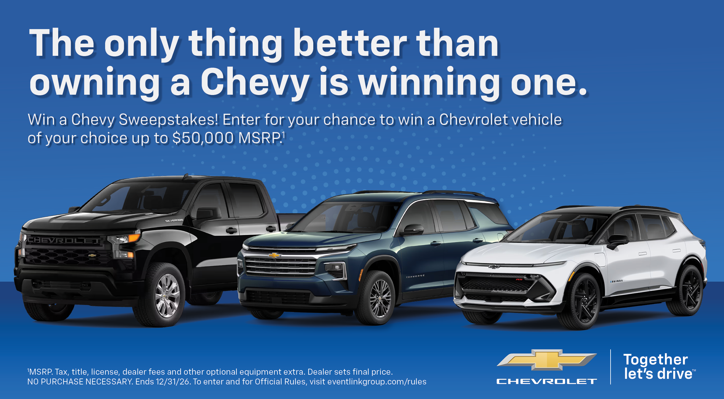 Win a Chevy 2026